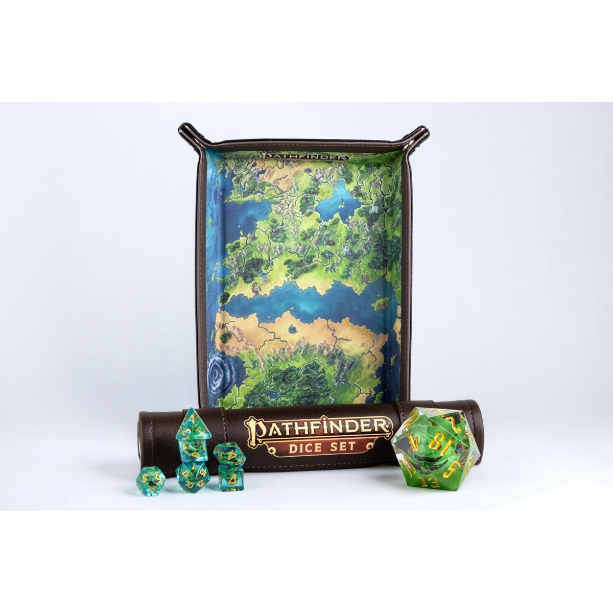 Pathfinder Dice Set/Dice Bag/Dice Tray