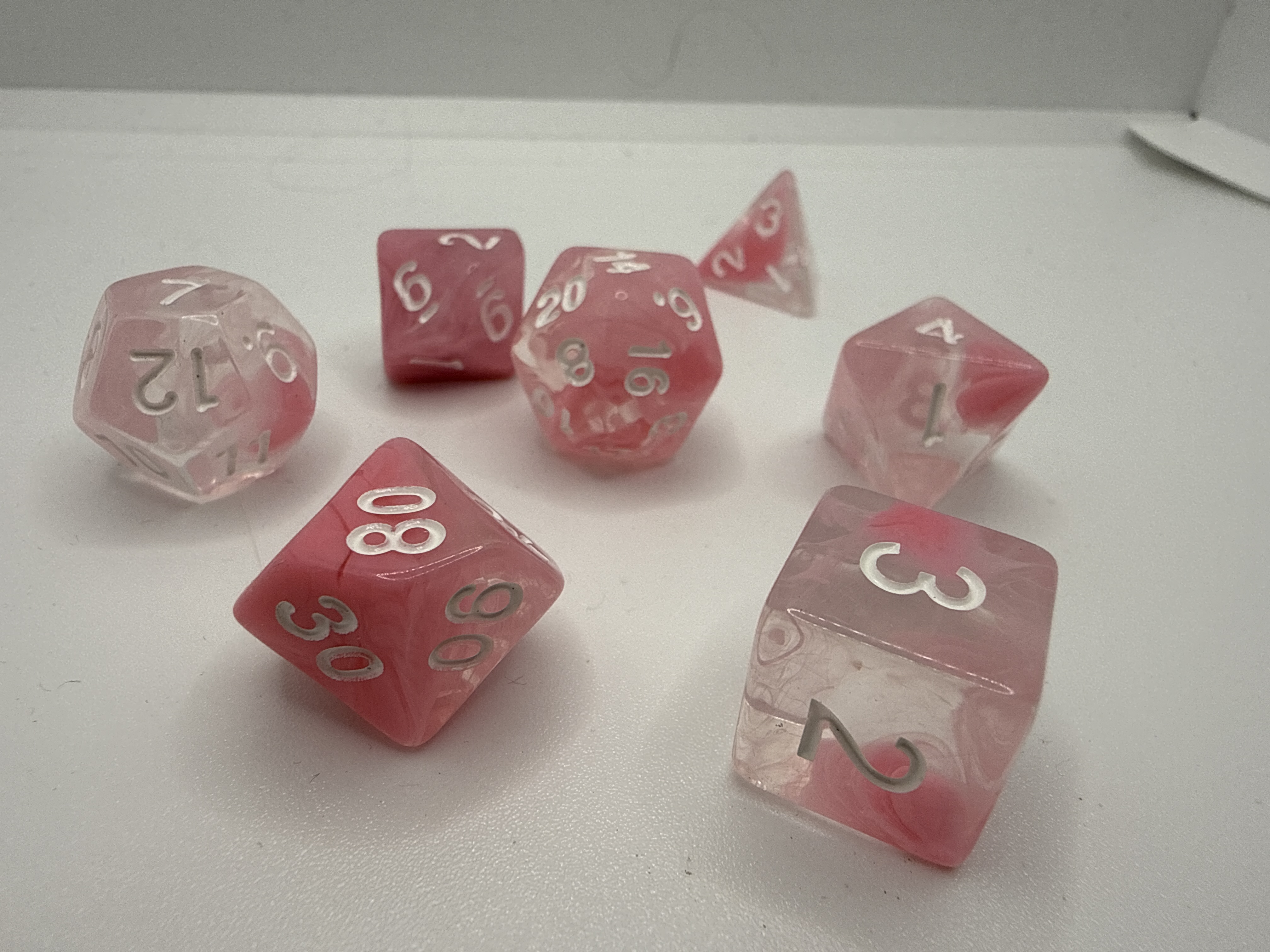 Pink Haze Dice Set