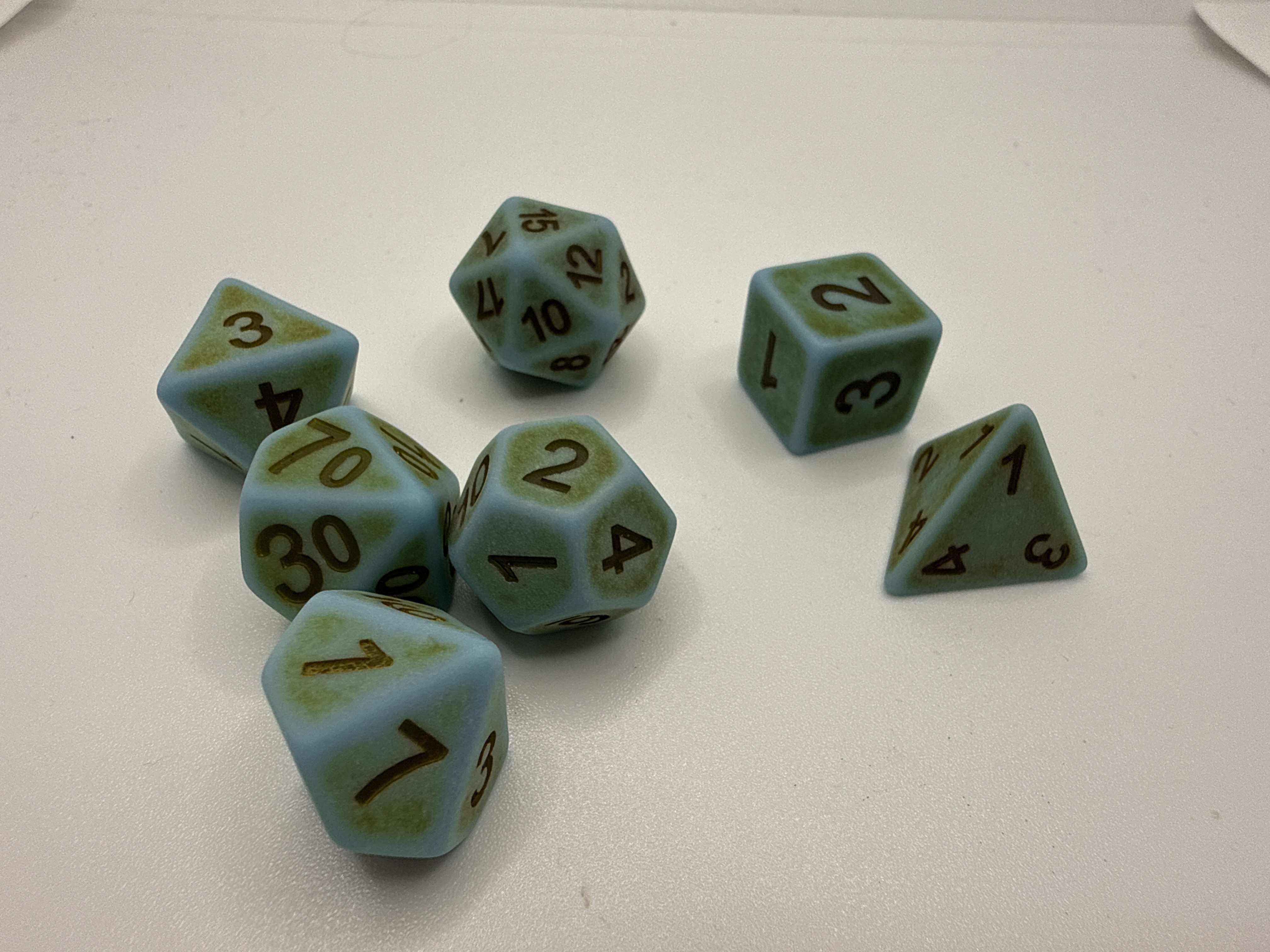 Ancient Bone Dice Set