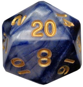 FanRoll 35mm Mega Acrylic D20