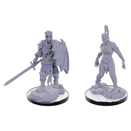 Wizkids Pathfinder Deep Cuts Plague Zombie & Skeletal Champ Wave 22 Figurine