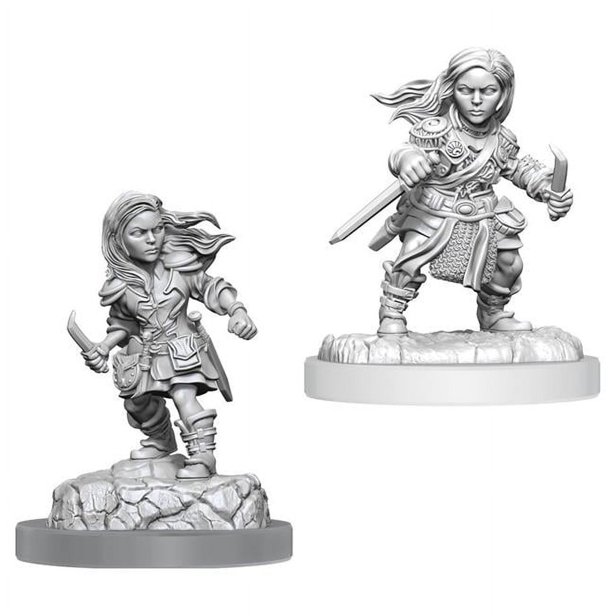 WizKids Dungeons & Dragons Nolzurs Marvelous Halfling Rogue Female W20 Miniature