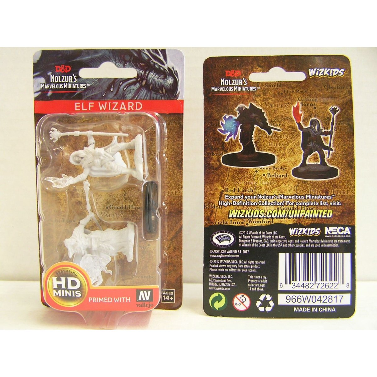 Dungeons & Dragons: Nolzur s Marvelous Unpainted Minis: Elf Male Wizard
