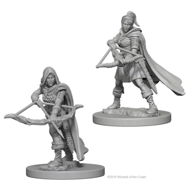 WizKids Dungeons & Dragons Nolzurs Marvelous Unpainted Human Female Ranger W1 Miniature