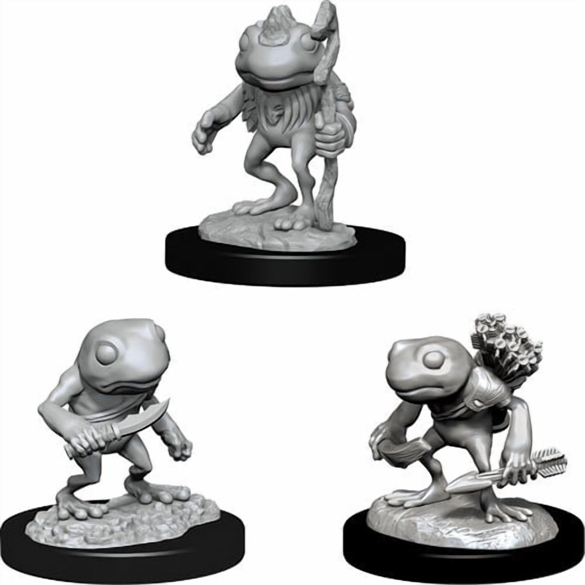 Grung Nozurs Marvelous Miniatures D&D Unpainted Miniatures WizKids