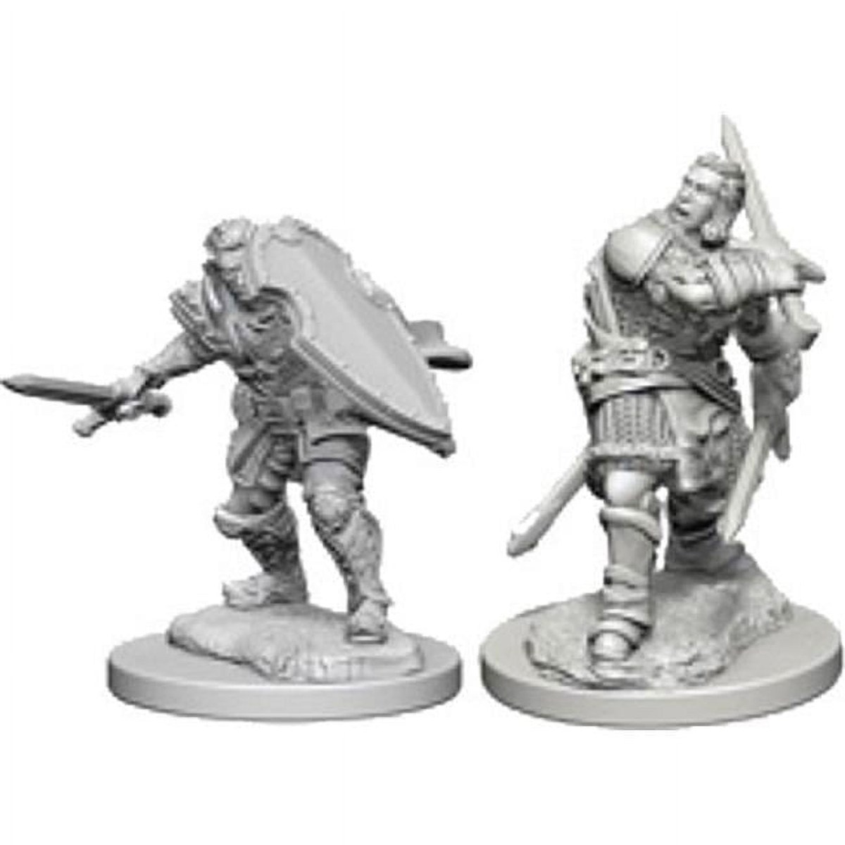 WizKids Dungeons & Dragons Nolzurs Marvelous Unpainted Human Male Paladin Miniature