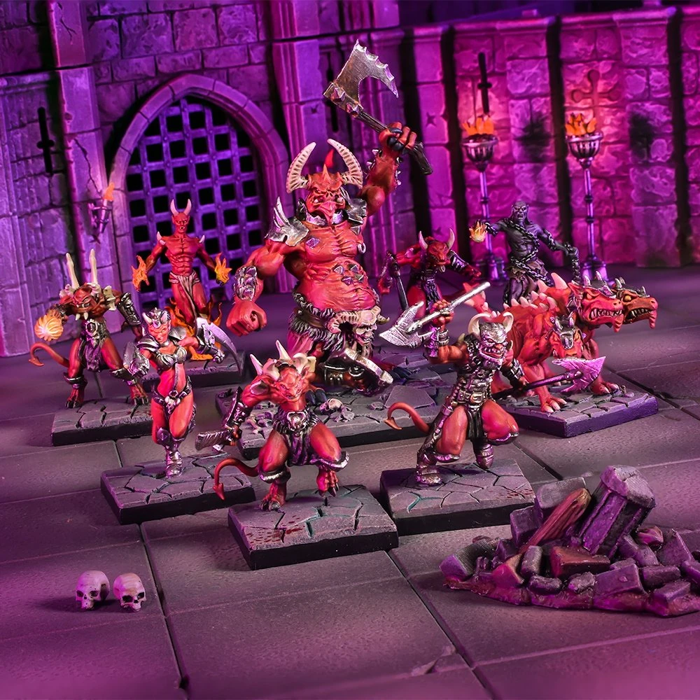Fantasy Miniatures: Denizens of the Abyss