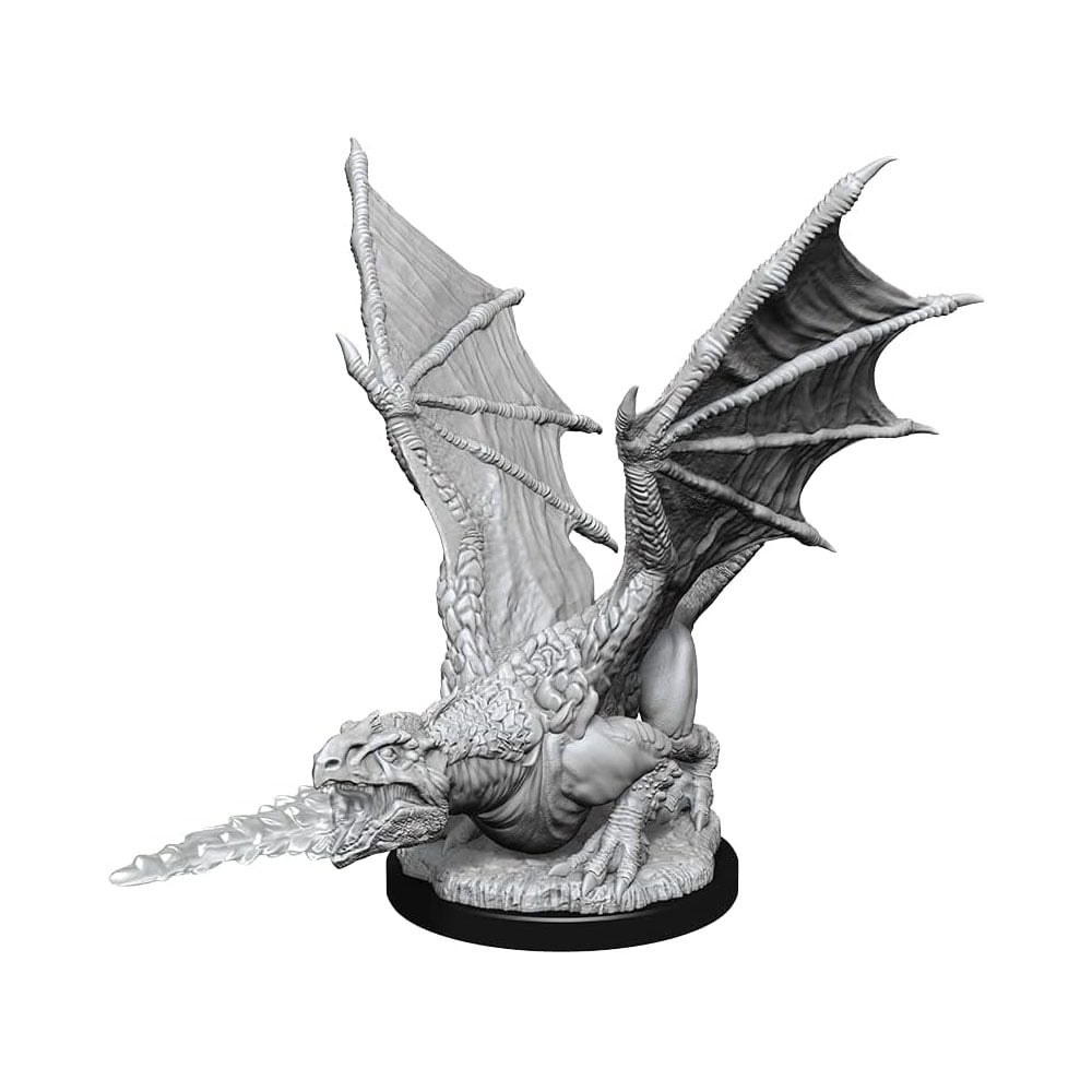 Dungeons & Dragons Nolzur s Marvelous Unpainted Miniatures: White Dragon Wyrmling