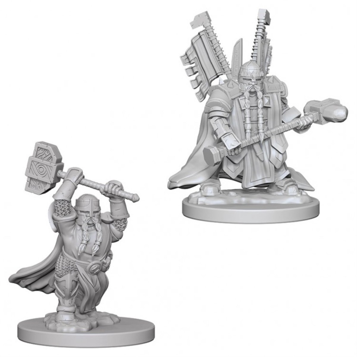 Wizkids Dungeons & Dragons Nolzurs Marvelous Miniaturess of Dwarf Male Paladin W4