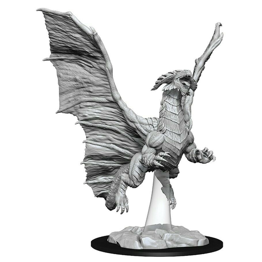 WizKids Dungeons & Dragons Nolzurs Marvelous Young Copper Dragon W8 Miniatures