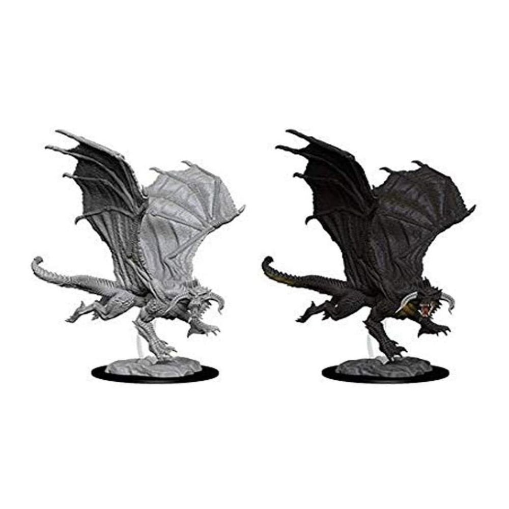 Dungeons and Dragons Nolzur s Marvelous Miniatures Young Black Dragon