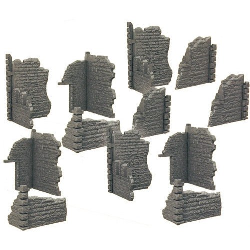 Ruined Village | 28 - 32mm Scale Terrain