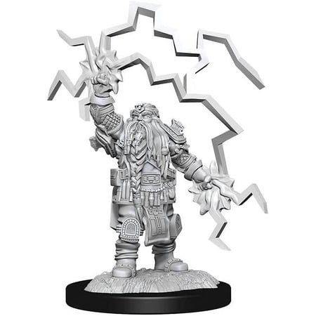 WizKids D&D Nolzurs Marvelous Unpainted Dwarf Cleric Male W14 Miniature