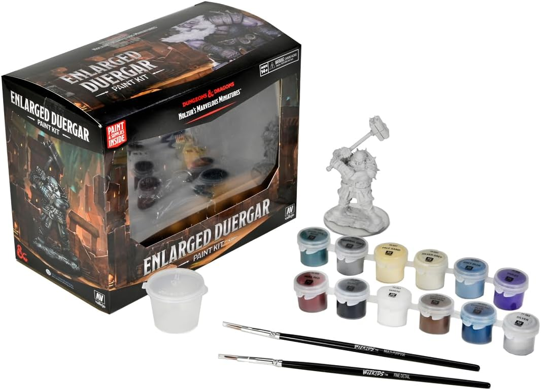 D&D Nolzur s Marvelous Miniatures: Paint Kit - Enlarged Duergar - All-In-One Paint Kit Dungeons & Dragons