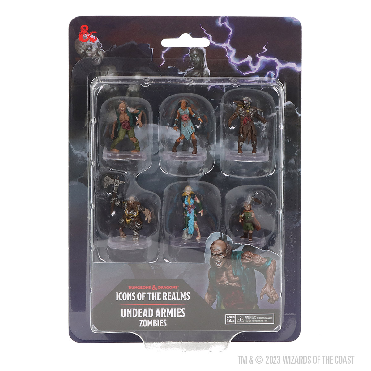 D&D Icons of the Realms Miniatures: Undead Armies - Zombies