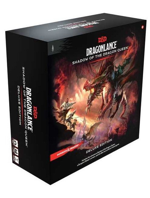 Dungeons & Dragons: Dragonlance Shadow of the Dragon Queen Deluxe Box Tabletop Game