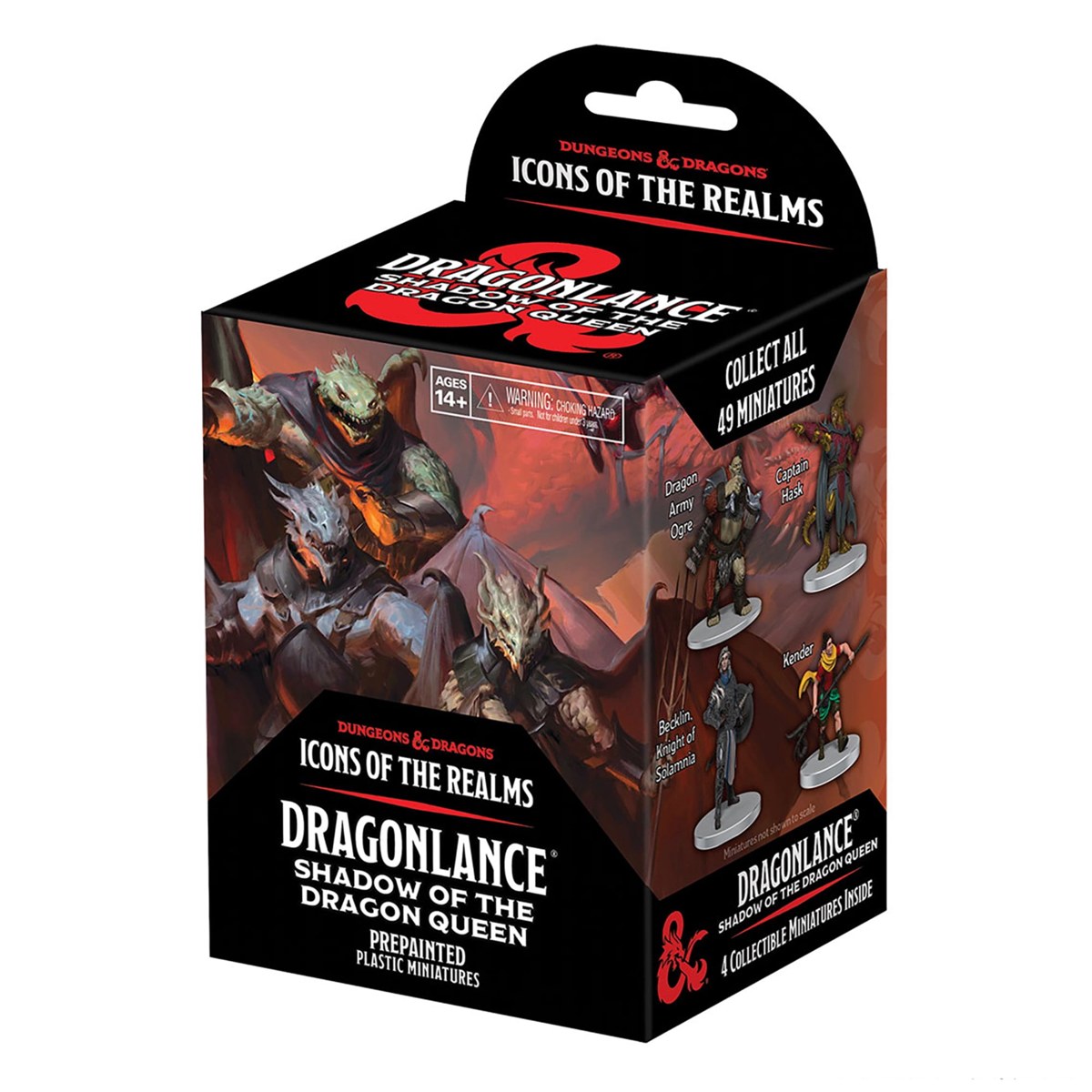 Icons Of The Realms: Dragonlance Booster (Set 25) - 4 Set Randomly Assorted Contains Small Medium & Large