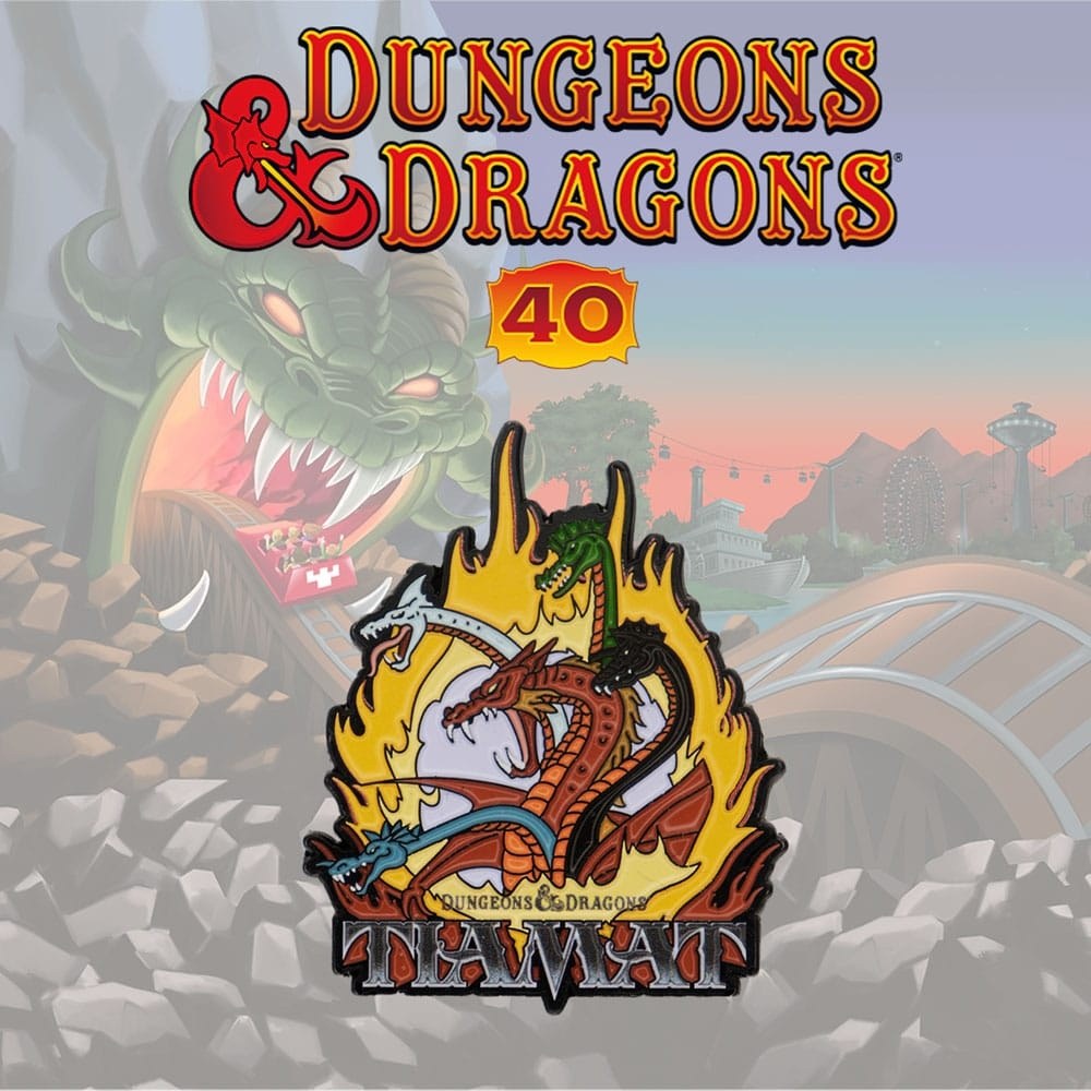 The Cartoon Pin Badge 40th Anniversary Tiamat