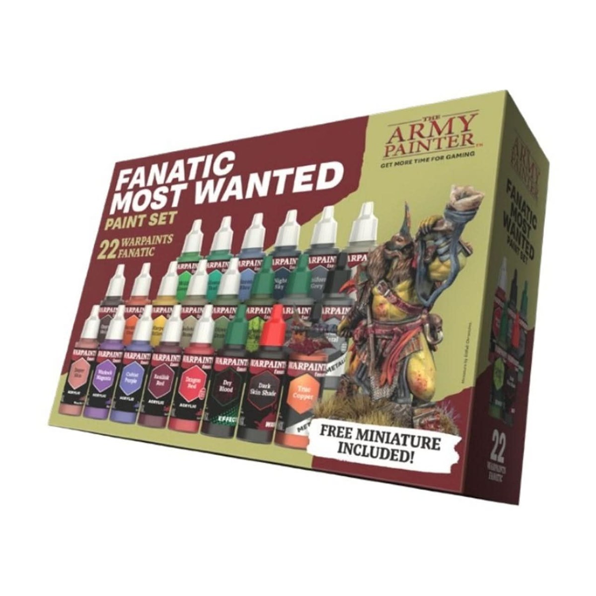 The Army Painter Army Painter Warpaints: Fanatic Most Wanted Paint Set 18 Ml